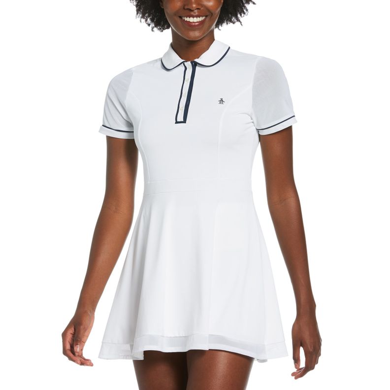 Vestido De Mujer Golf Blanco-0
