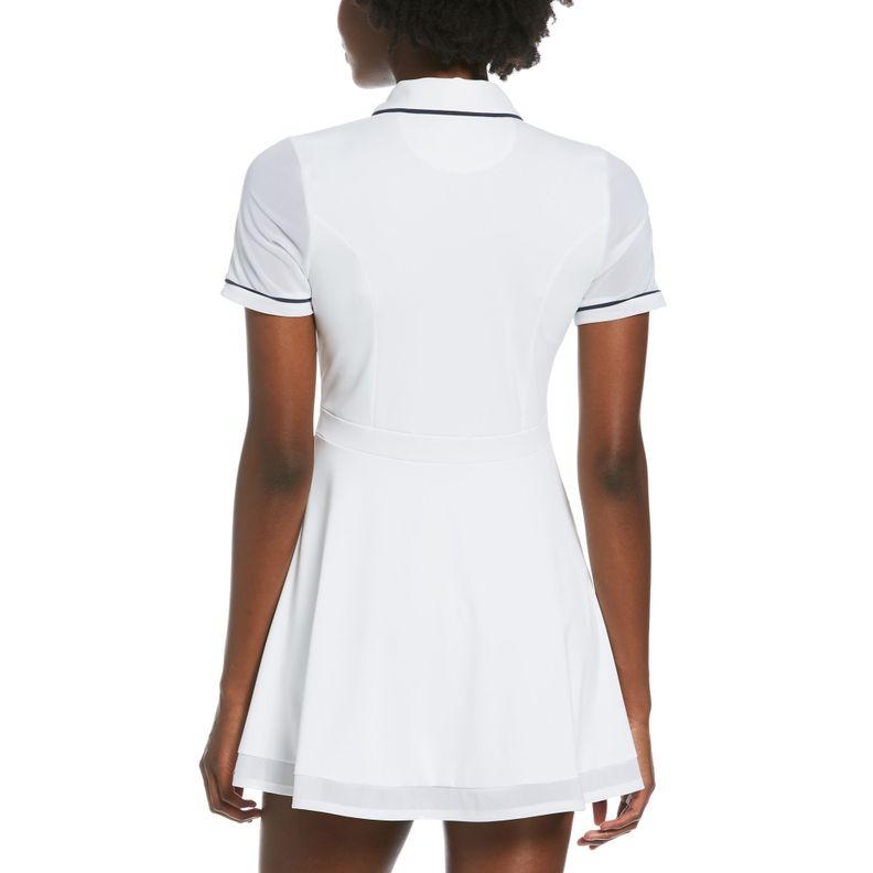 Vestido De Mujer Golf Blanco-1
