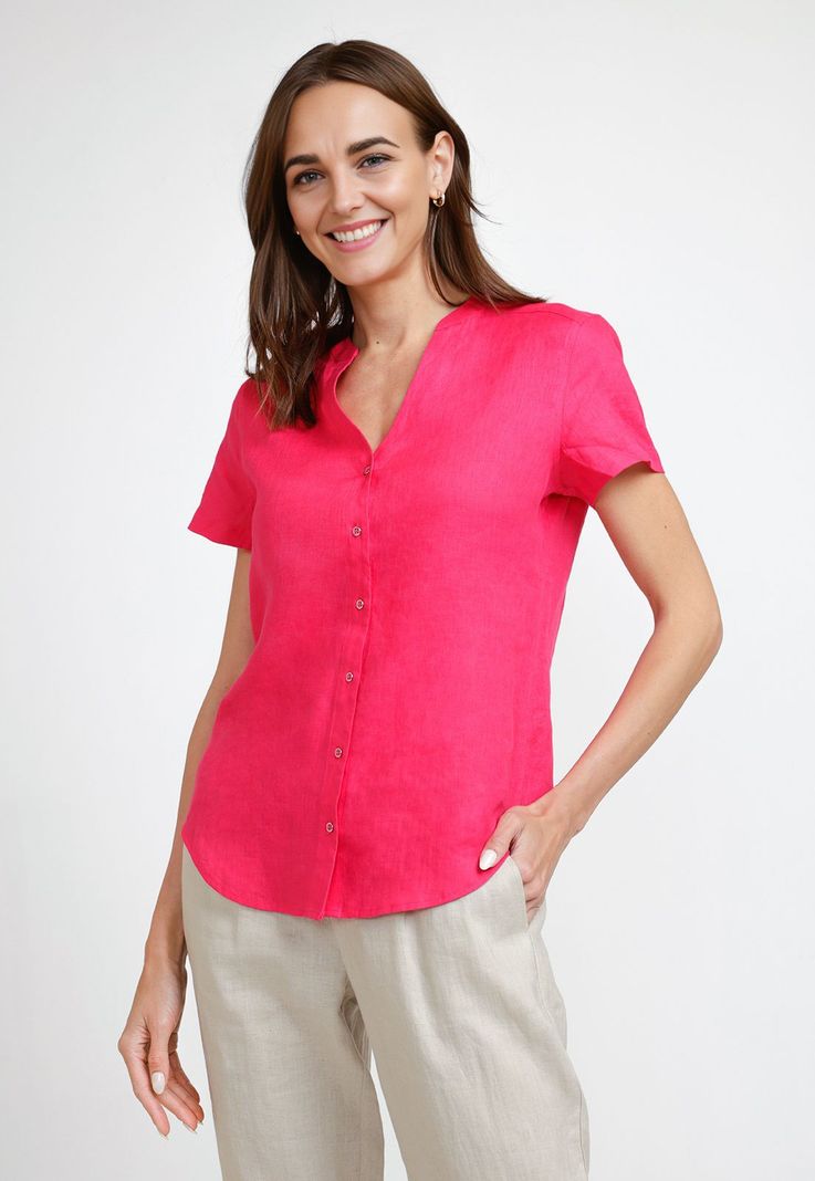 Blusa de Mujer Modelo Keiko Color Fucsia-0