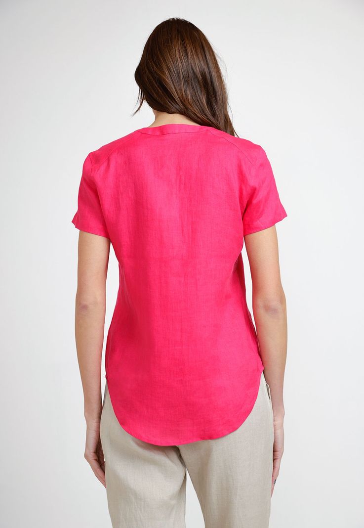 Blusa de Mujer Modelo Keiko Color Fucsia-1