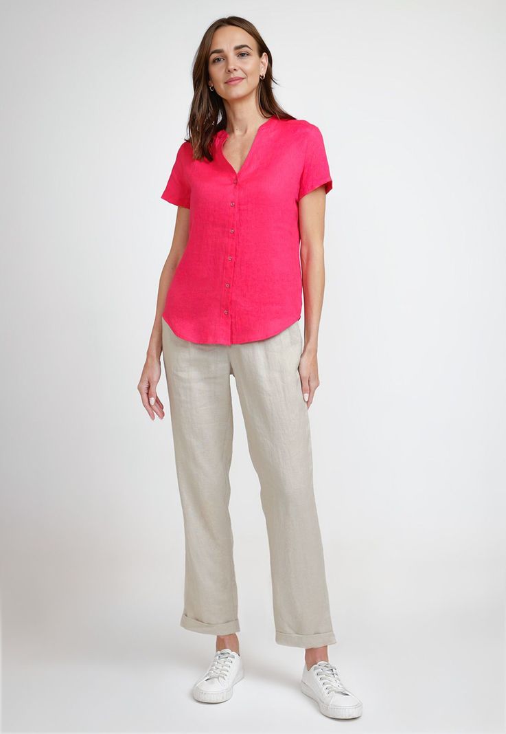 Blusa de Mujer Modelo Keiko Color Fucsia-3