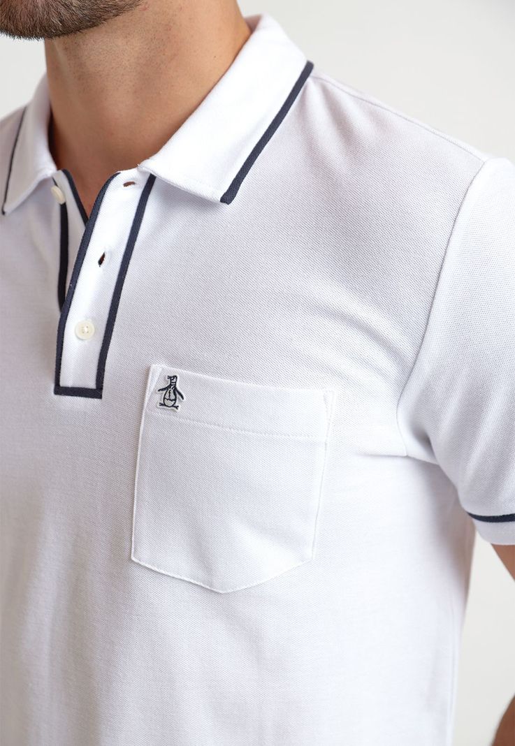 Polera Polo De Hombre The Earl Blanco-2