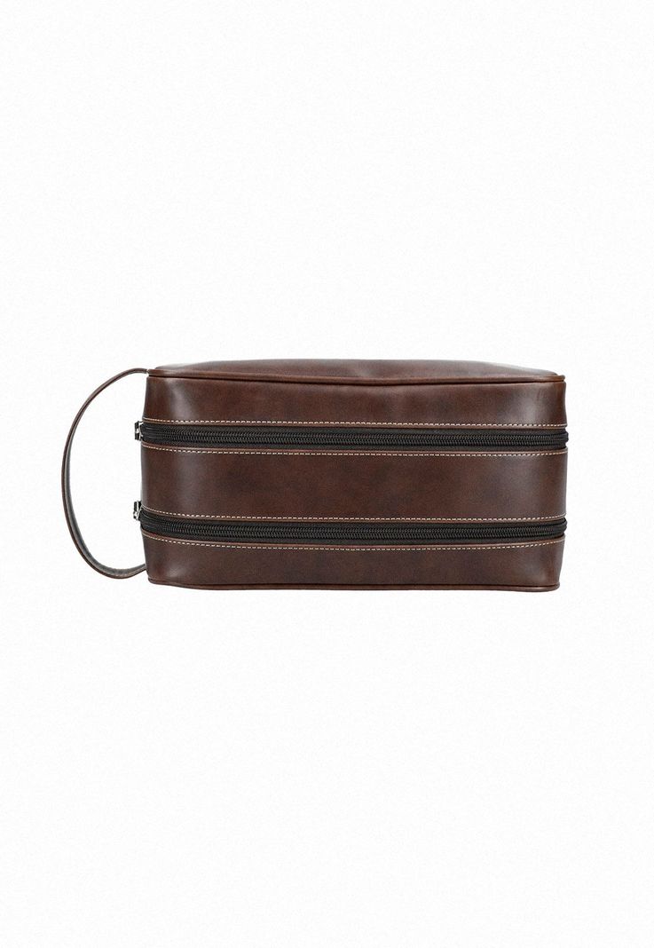 Estuche De Viaje Neceser Cafe-2