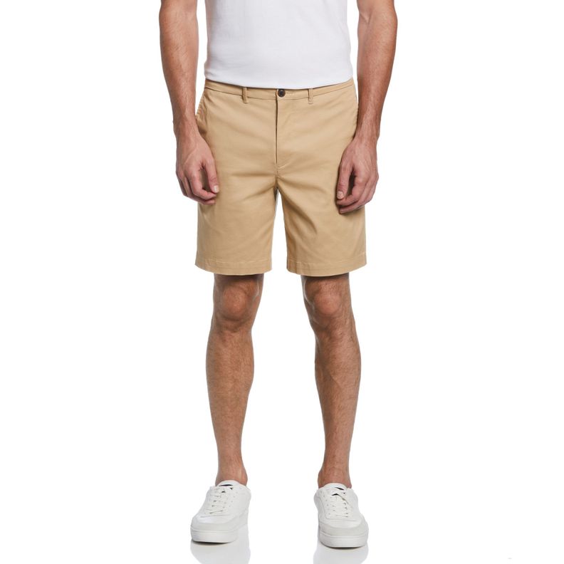 Bermuda De Hombre Chino 8" Khaki-0