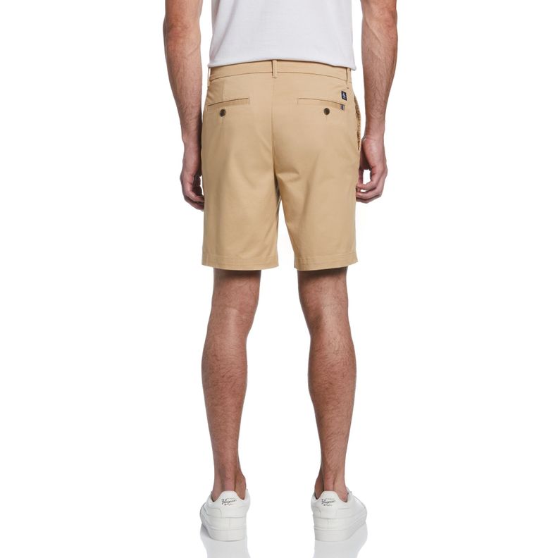 Bermuda De Hombre Chino 8" Khaki-1