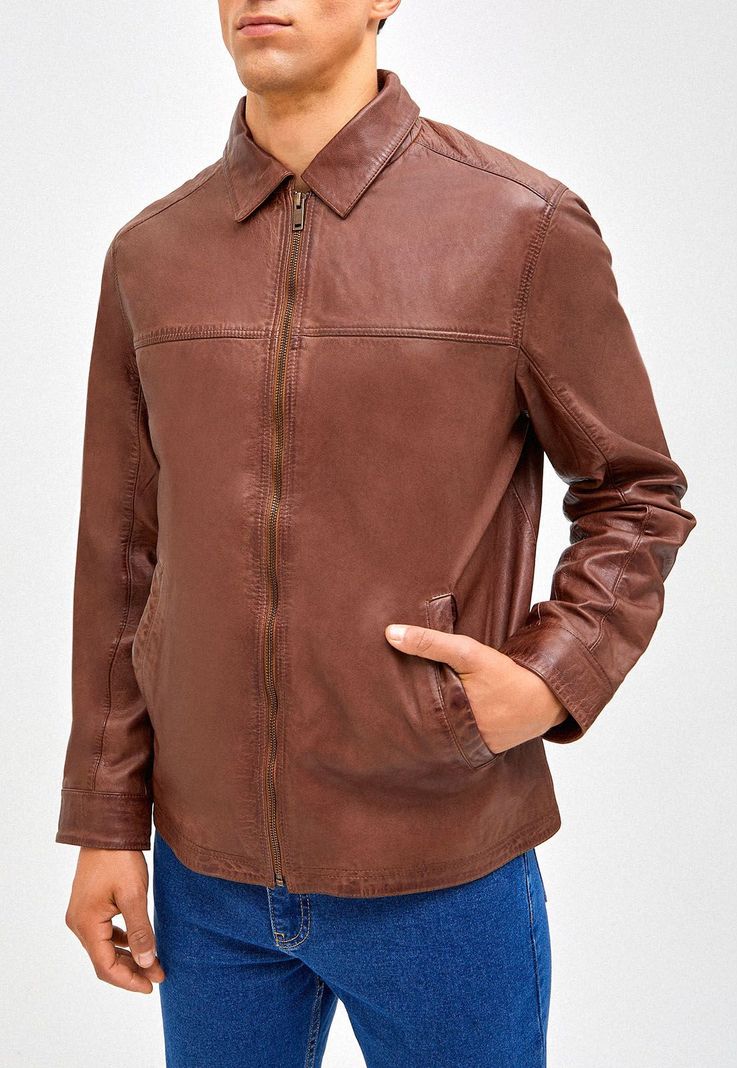 Chaqueta cuero Aymar