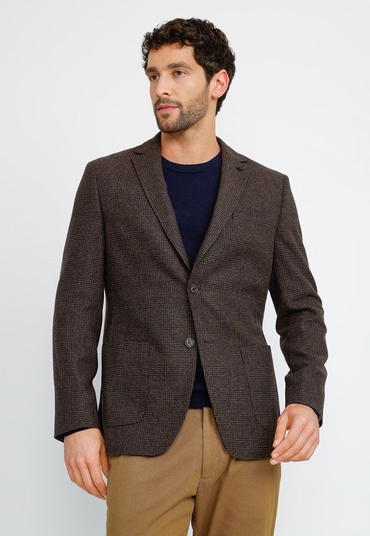 Chaqueta Hombre Cameron Wool Café