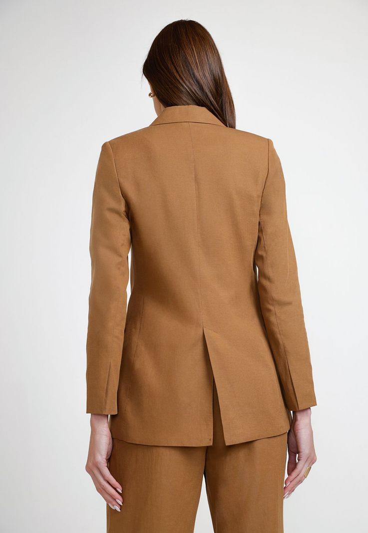 Chaqueta de Mujer Modelo Aida Jacket Color Camel-1