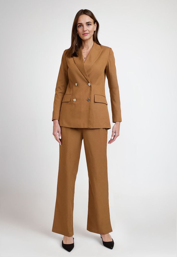 Chaqueta de Mujer Modelo Aida Jacket Color Camel-3