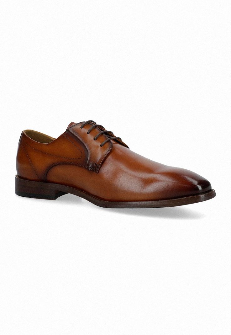Zapato Hombre Formal Cuero Cognac-0