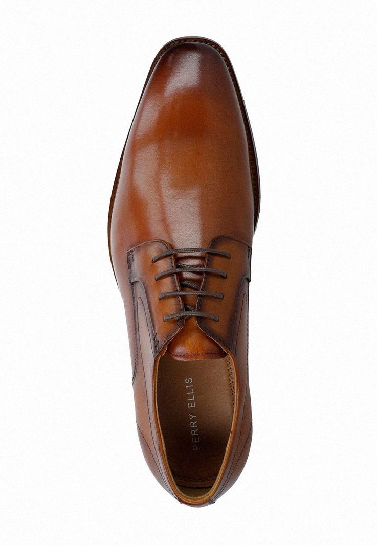 Zapato Hombre Formal Cuero Cognac-3