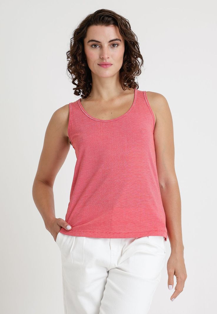 Polera De Mujer Layna Bottom Fucsia-0