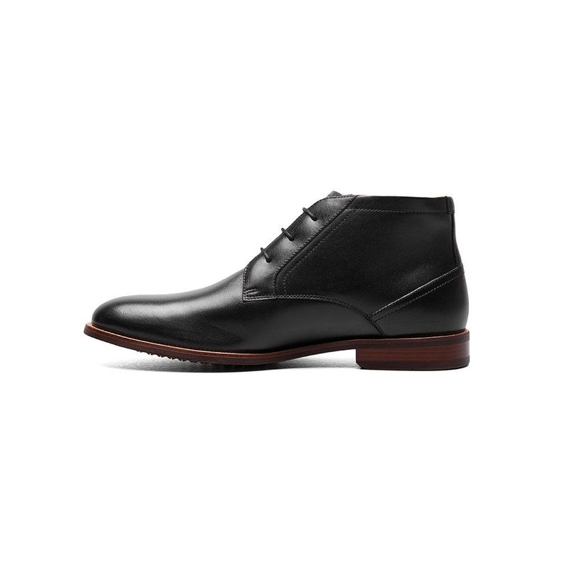 Botines Rucci Plain Toe Chukka Boot Negro-1