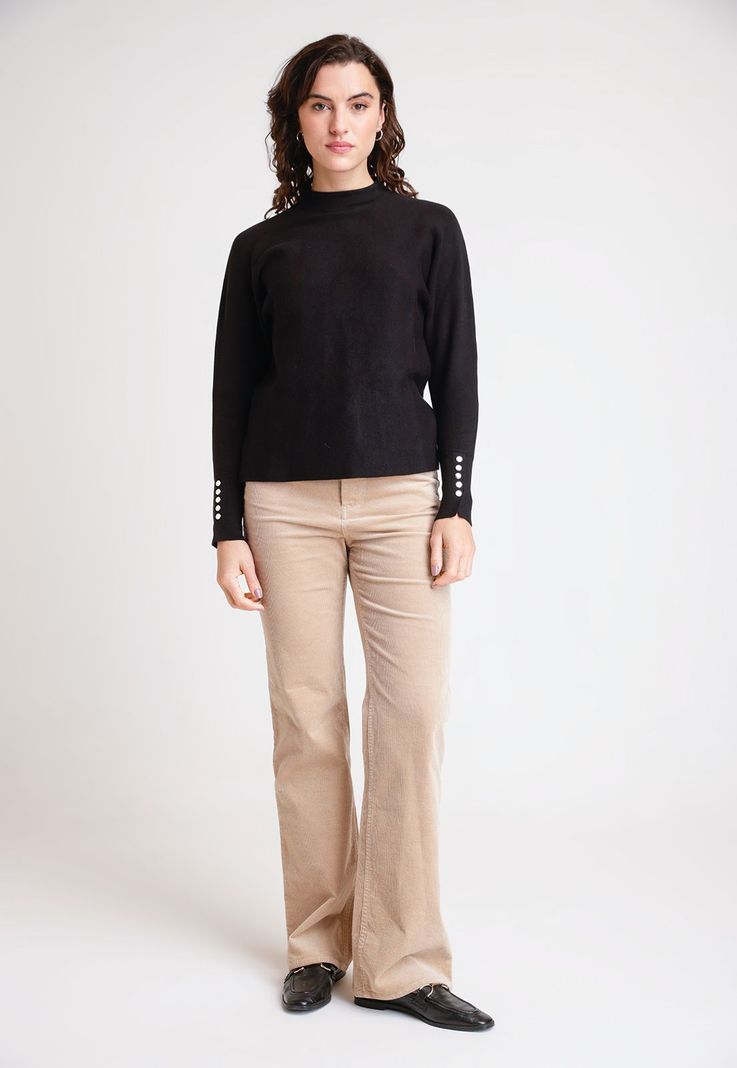 Tejido de Mujer Modelo Hanae Color Negro-3