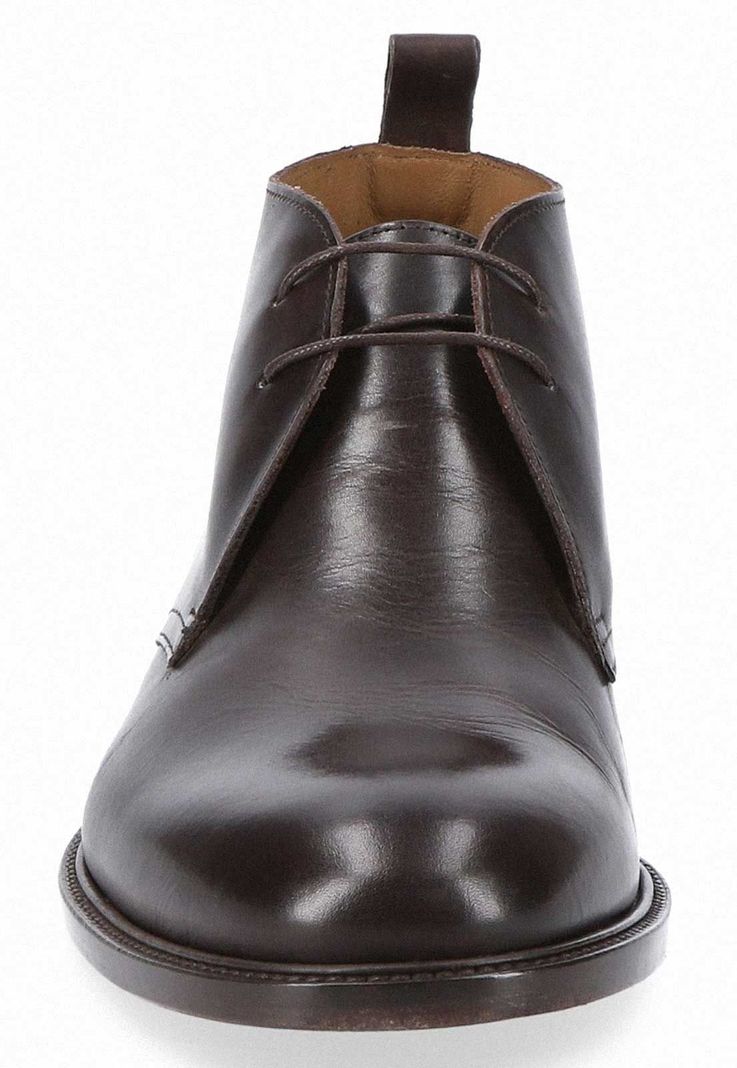 Botines Formal Italianos Voltago Plain Toe Chukka Boot Cafe-2