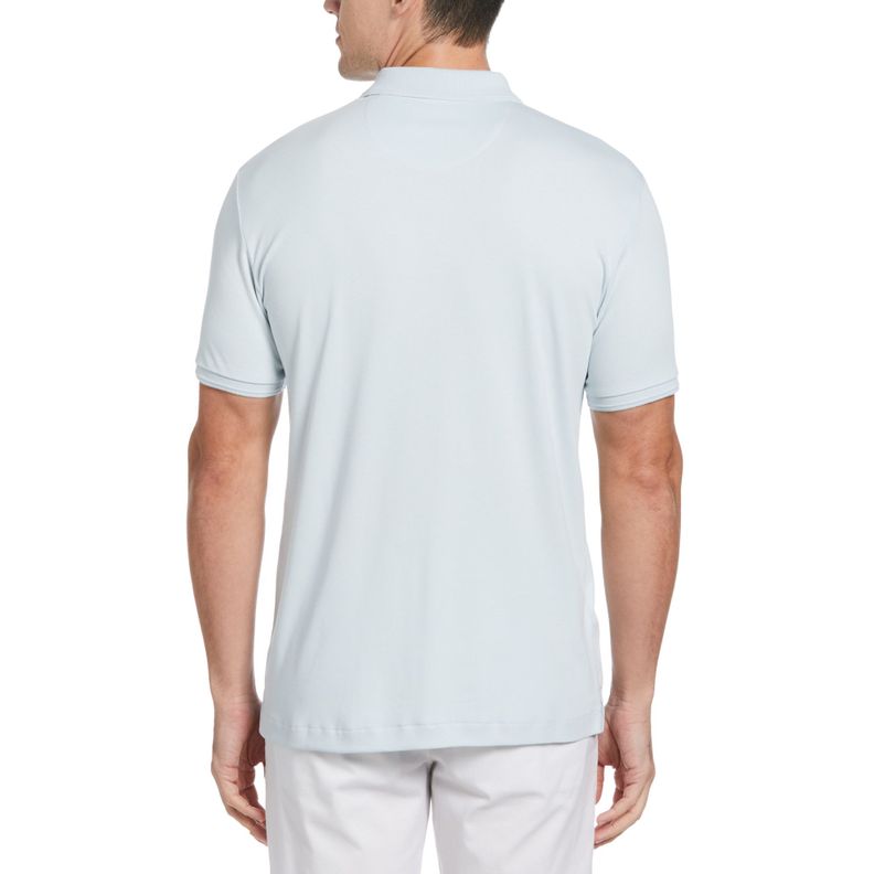 Polera Polo De Hombre Celeste-1