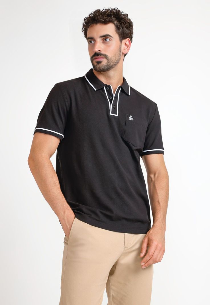 Polera Polo De Hombre The Earl Negro-0