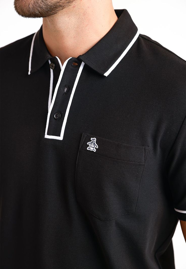 Polera Polo De Hombre The Earl Negro-2