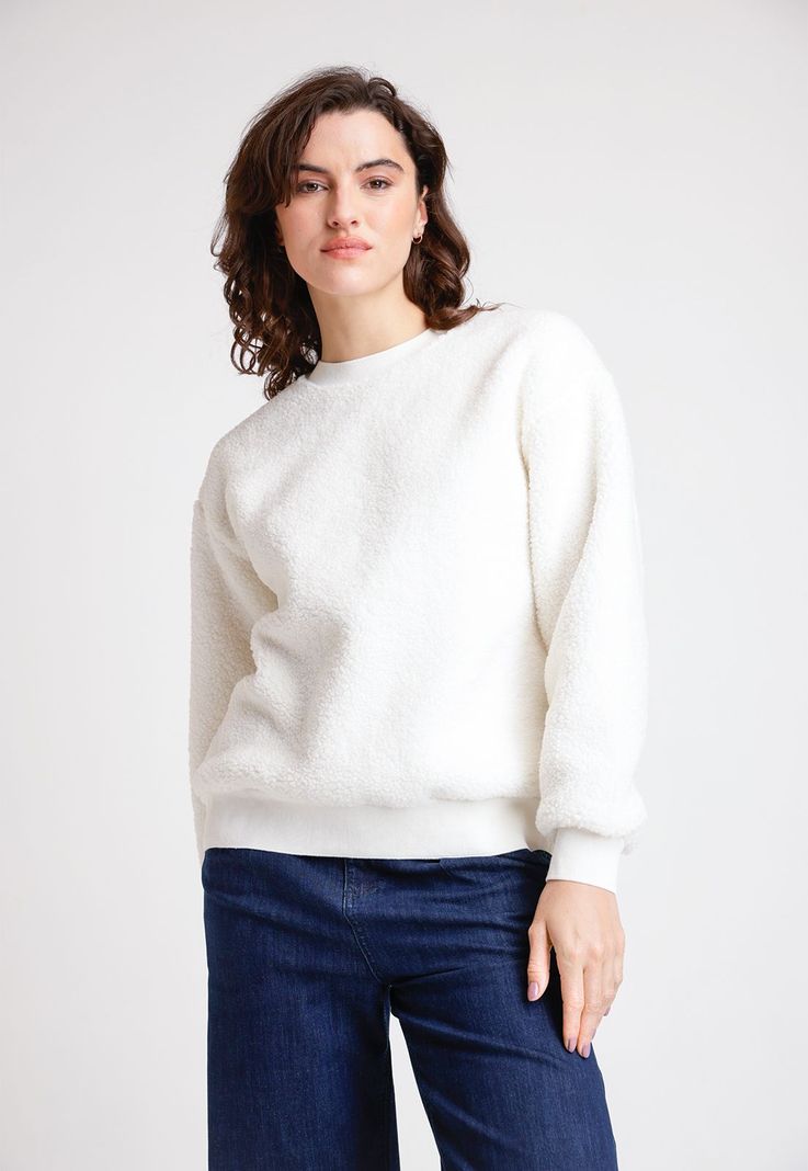 Polerón De Mujer Modelo Naroa Color Crudo-0