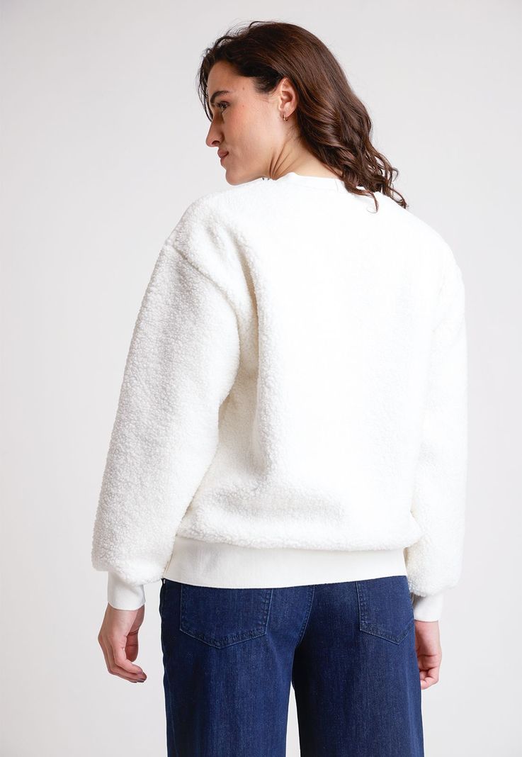 Polerón De Mujer Modelo Naroa Color Crudo-1