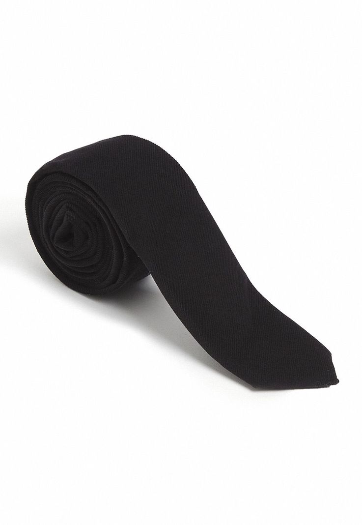 Corbata De Hombre Negro-0
