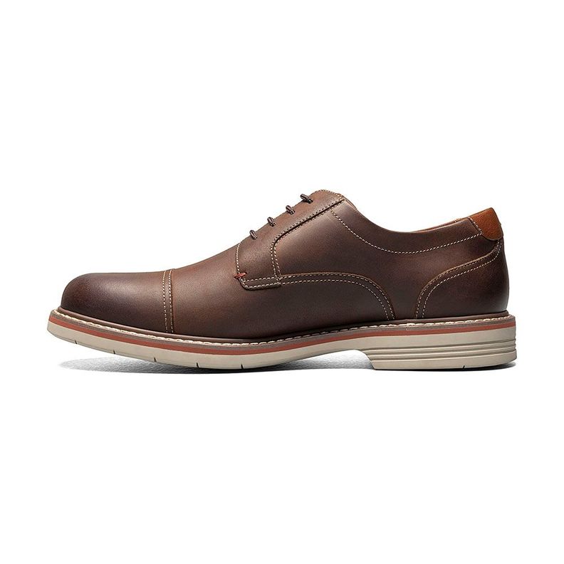Zapatos Norwalk Cap Toe Oxford Café-1
