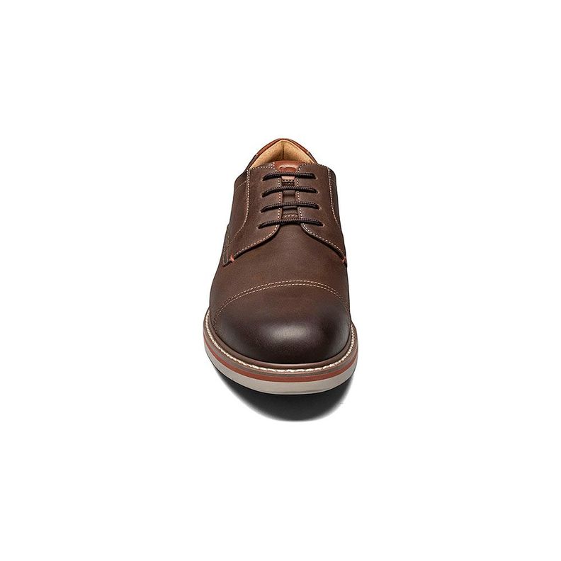 Zapatos Norwalk Cap Toe Oxford Café-4