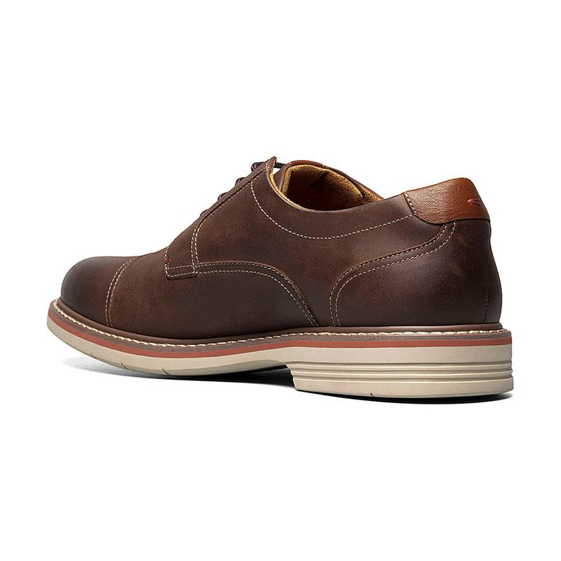 Zapatos Norwalk Cap Toe Oxford Café-7