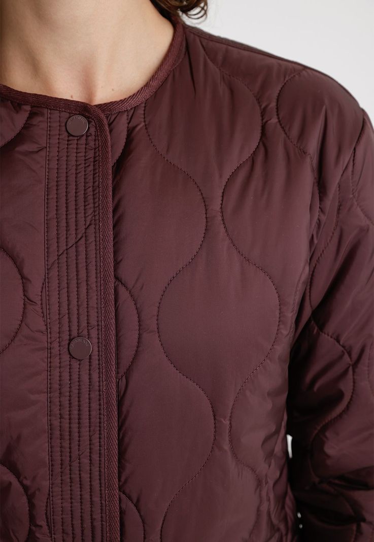 Parka De Mujer Modelo Runa Color Marsala-2