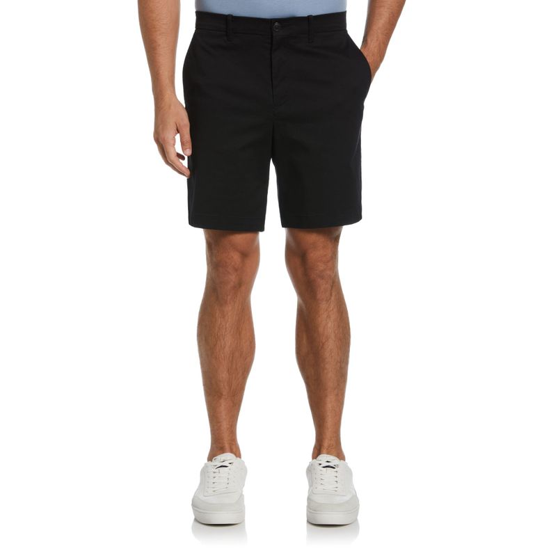 Bermuda De Hombre Chino 8" Negro-0