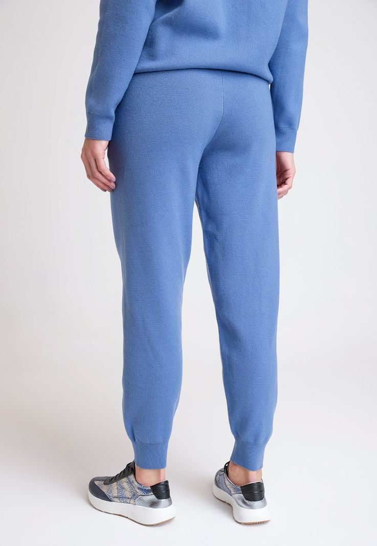 Pantalón De Mujer Modelo Avis Bottom Color Celeste-1