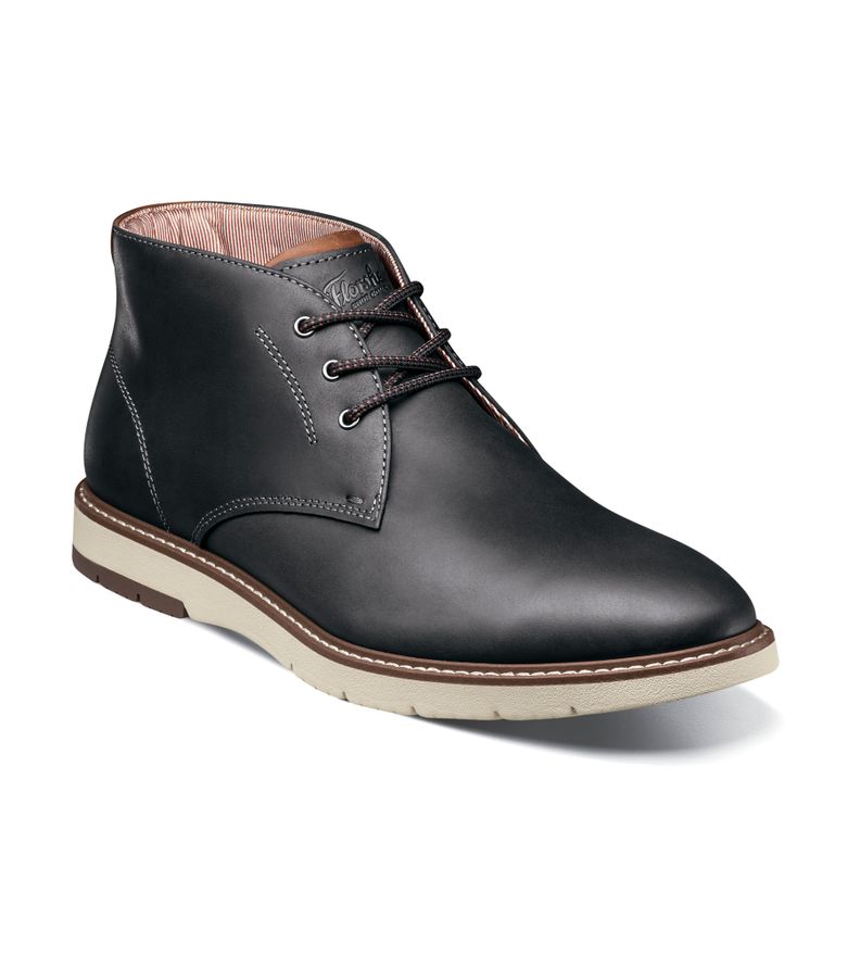 Botines Casual Hombre Vibe Plain Chukka Negro