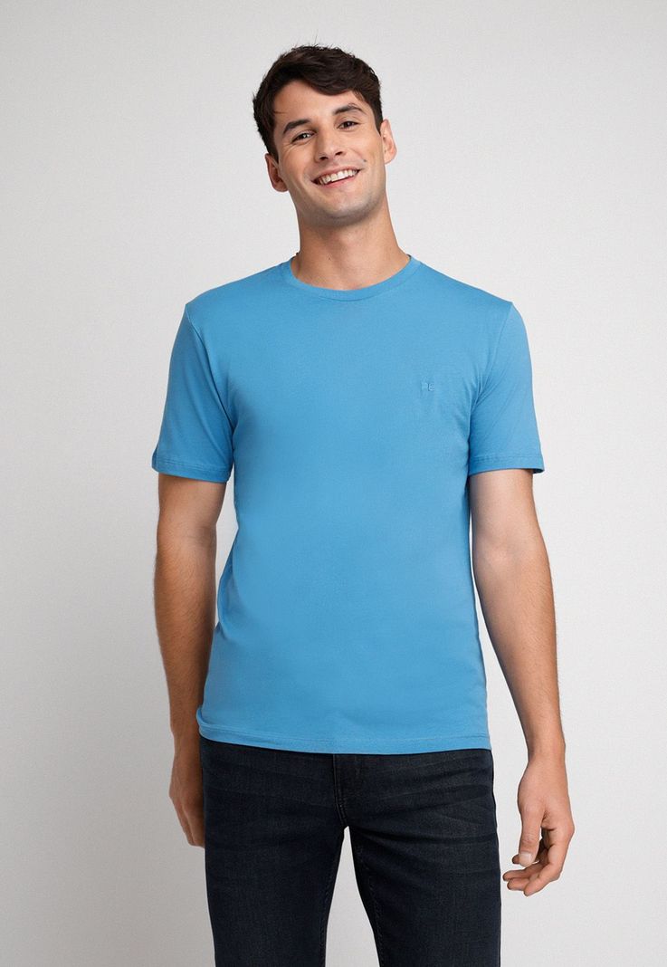 Polera Hombre Básica 100% Algodón
