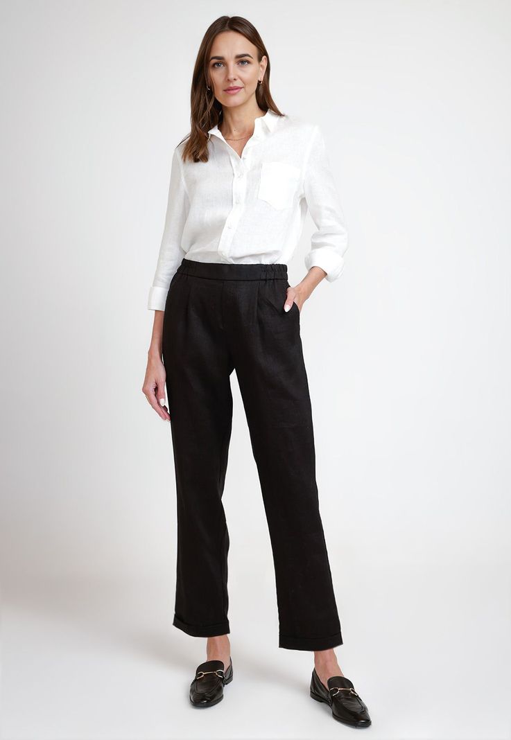 Pantalón de Mujer Modelo Clara Color Negro-3