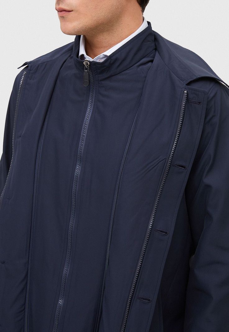 Impermeable Italiano azul-3