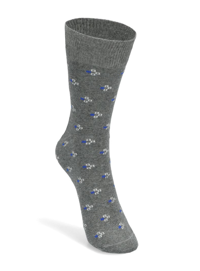 Calcetines De Algodón Gris