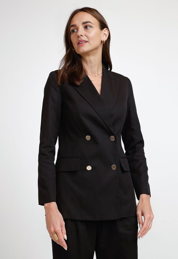 Chaqueta de Mujer Modelo Aida Jacket Color Negro-0