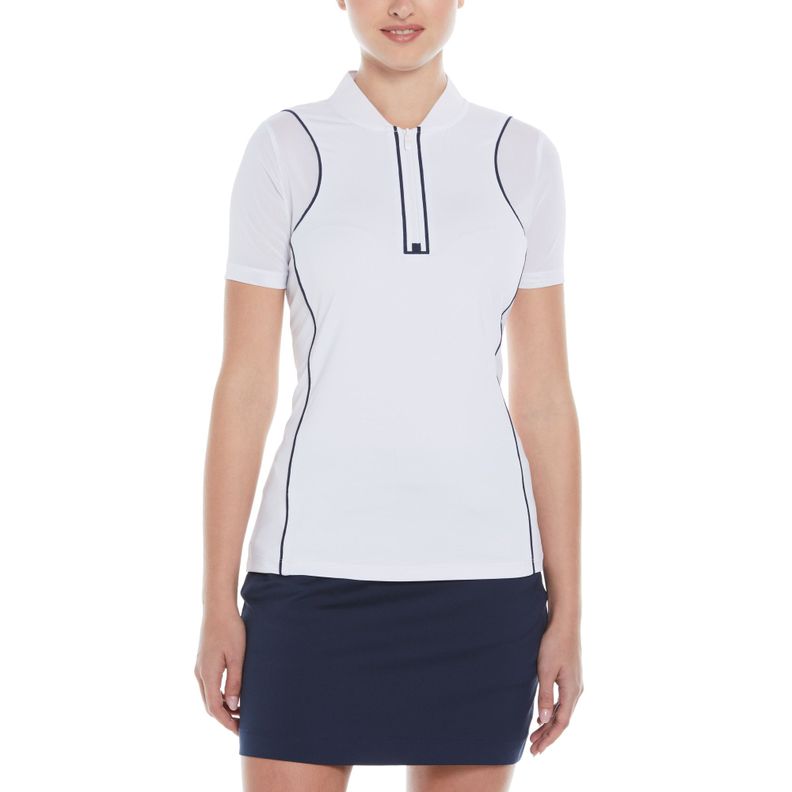 Polera De Mujer Liso Blanco-0