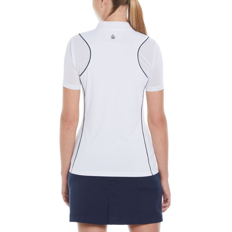 Polera De Mujer Liso Blanco-1