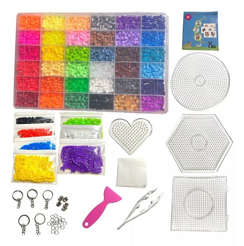 Kit Hama Beads, 12.000 unidades + accesorios-0