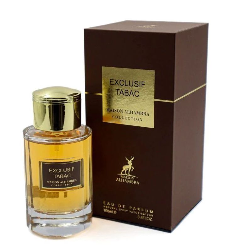 MAISON ALHAMBRA EXCLUSIF TABAC EDP 100ML UNISEX-0