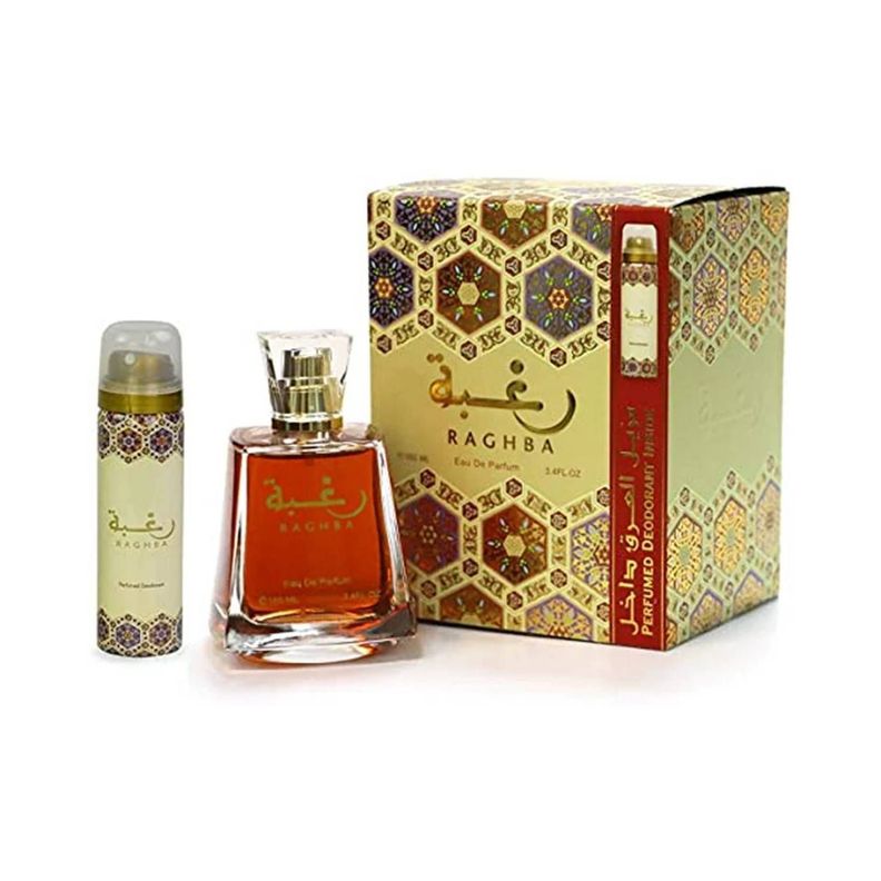 LATTAFA RAGHBA EDP 100ML + SPRAY 50ML UNISEX-0
