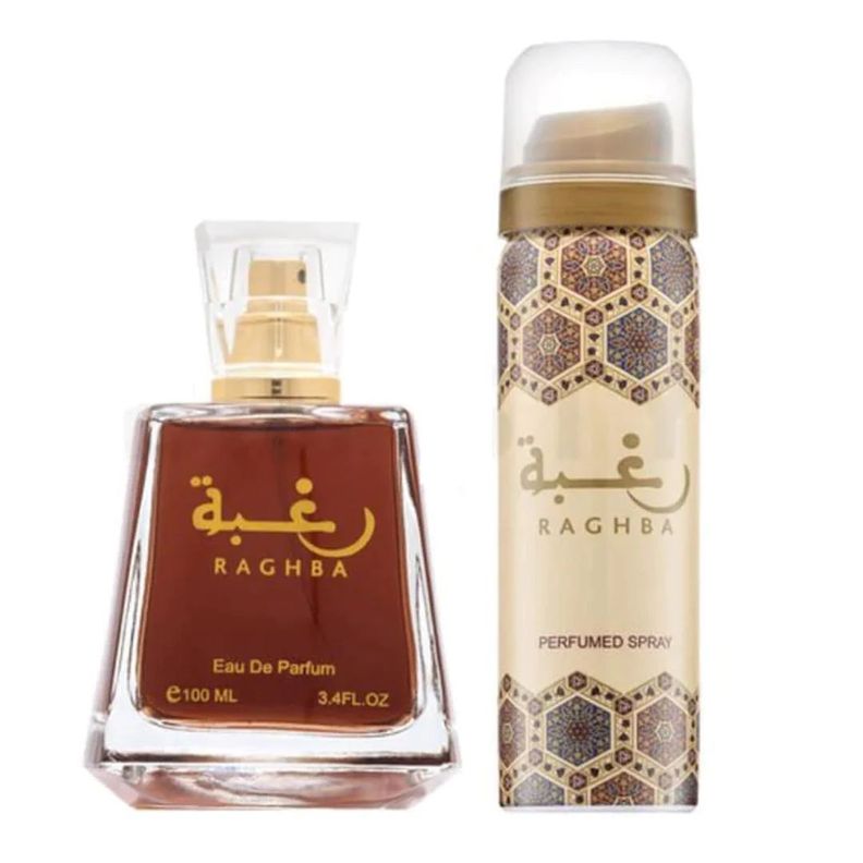 LATTAFA RAGHBA EDP 100ML + SPRAY 50ML UNISEX-1