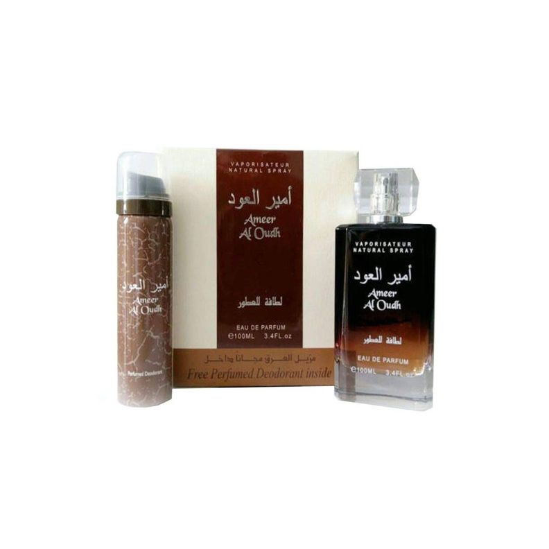 LATTAFA AMEER AL OUDH EDP 100ML UNISEX + SPRAY-0