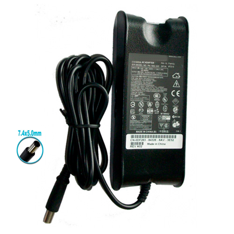 Cargador Notebook Dell 19.5v 4.62a 90w 7.4mm Punta Gruesa-1