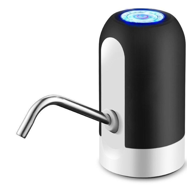 Pack 02 Dispensadores De Agua Eléctrico Recargable para Botellón-0