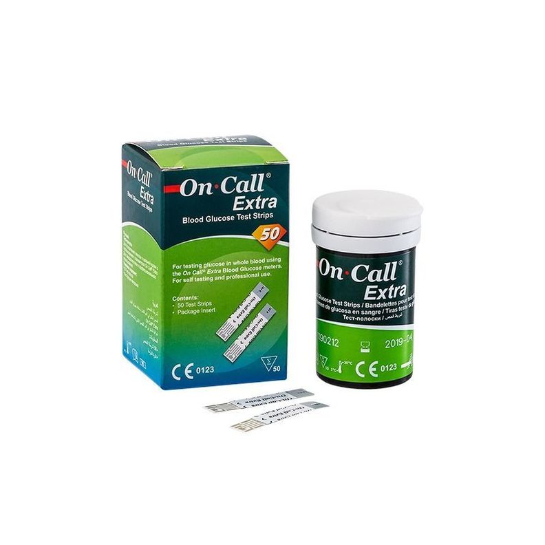 Glucómetro On Call + 60 Cintas Reactivas + 60 Lancetas-1