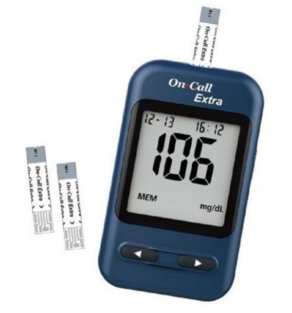 Glucómetro On Call + 60 Cintas Reactivas + 60 Lancetas-2