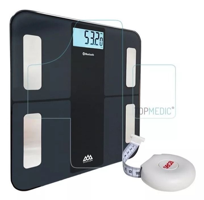 Balanza Pesa Inteligente + Cinta Metrica Seca 201 -0