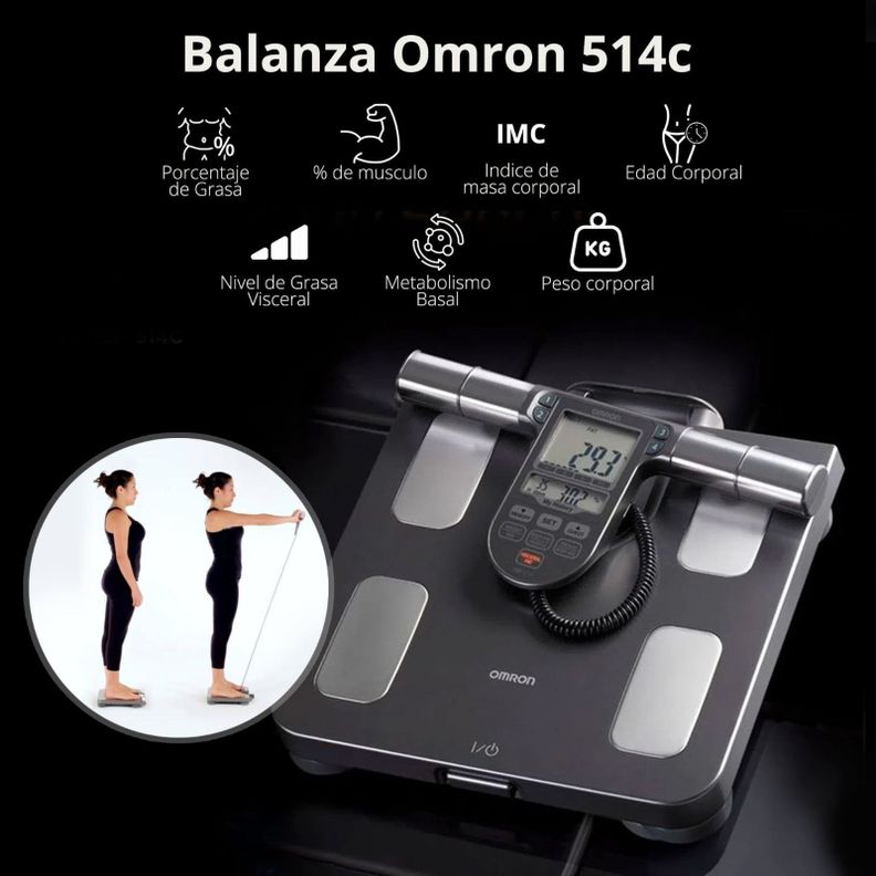 Balanza Con Monitor Corporal 514C Omron-2